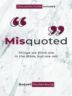 Misquoted