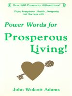 Power Words for Prosperous Living!