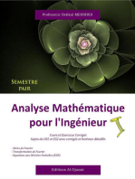 Analyse Mathématique pour l'ingénieur