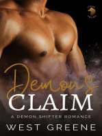 Demon's Claim: A Demon Shifter Romance [Claim Series Book 2]