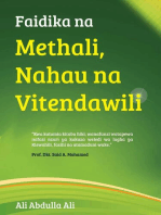 Faidika na Methali, Nahau na Vitendawili