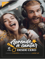 Aprende a cantar desde cero