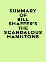 Summary of Bill Shaffer's The Scandalous Hamiltons