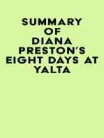 Summary of Diana Preston's Eight Days at Yalta