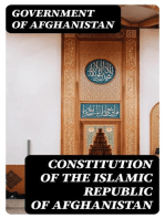 Constitution of the Islamic Republic of Afghanistan