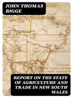 Report on the State of Agriculture and Trade in New South Wales