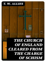 The Church of England cleared from the charge of Schism