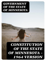 Constitution of the State of Minnesota — 1964 Version