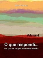 O Que Respondi... (volume 4)