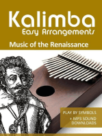 Kalimba Easy Arrangements - Music from the Renaissance