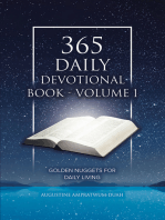 365 Daily Devotional Book: Volume 1: Golden Nuggets for Daily Living