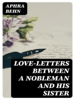 Love-Letters Between a Nobleman and His Sister