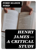 Henry James -- A critical study