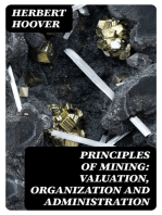 Principles of Mining: Valuation, Organization and Administration