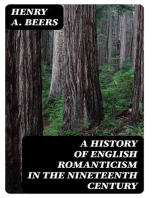 A History of English Romanticism in the Nineteenth Century