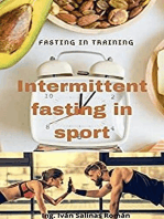 Intermittent Fasting In Sport 