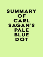 Summary of Carl Sagan's Pale Blue Dot