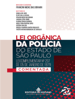 Lei Orgânica da Polícia do Estado de São Paulo: Lei Complementar nº 207, de 05 de janeiro de 1979