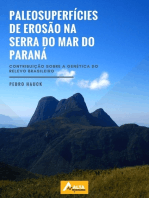 Paleosuperfícies De Erosão Na Serra Do Mar Do Paraná