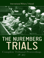 The Nuremberg Trials: Complete Tribunal Proceedings (V. 21): Trial Proceedings from 12th August 1946 to 26th August 1946