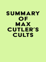 Summary of Max Cutler's Cults