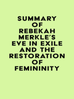 Summary of Rebekah Merkle's Eve in Exile and the Restoration of Femininity