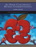An Essay Concerning Human Understanding (Barnes & Noble Library of Essential Reading)