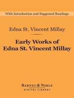 Early Works of Edna St. Vincent Millay (Barnes & Noble's Barnes & Noble Library of Essential Reading): Selected Poetry and Three Plays