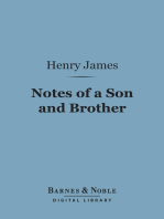 Notes of a Son and Brother (Barnes & Noble Digital Library)