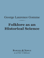 Folklore as an Historical Science (Barnes & Noble Digital Library)