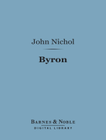 Byron (Barnes & Noble Digital Library): English Men of Letters Series