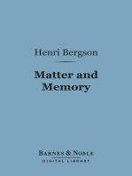 Matter and Memory (Barnes & Noble Digital Library)