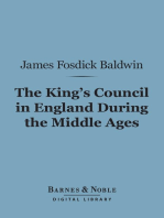 The King's Council in England During the Middle Ages (Barnes & Noble Digital Library)
