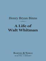 A Life of Walt Whitman (Barnes & Noble Digital Library)