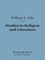 Studies in Religion and Literature (Barnes & Noble Digital Library)