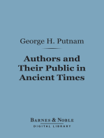 Authors and Their Public in Ancient Times (Barnes & Noble Digital Library)