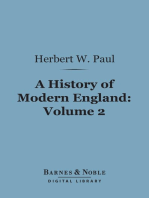 A History of Modern England, Volume 2 (Barnes & Noble Digital Library)