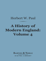 A History of Modern England, Volume 4 (Barnes & Noble Digital Library)