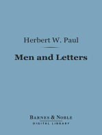 Men and Letters (Barnes & Noble Digital Library)