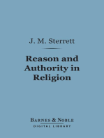 Reason and Authority in Religion (Barnes & Noble Digital Library)