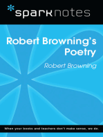 Robert Browning's Poetry (SparkNotes Literature Guide)