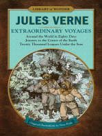 Extraordinary Voyages (Library of Wonder): Around the World in Eighty Days, Journey to the Center of the Earth, Twenty Thousand Leagues Under the Seas