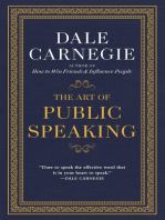 The Art of Public Speaking