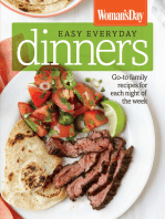 Woman's Day Easy Everyday Dinners: Go-to Family Recipes for Each Night of the Week