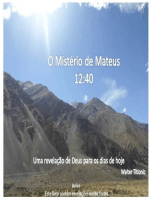 O Mistério De Mateus 12:40