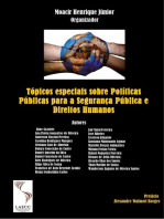 Tópicos Especiais Sobre Políticas Públicas Para A Segurança Pública E Direitos Humanos