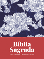 Bíblia Sagrada, NVI, Flores Jeans, Leitura Perfeita