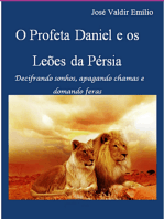 O Profeta Daniel E Os Leões Da Pérsia