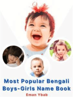 Most Popular Bengali Boys-Girls Name Book