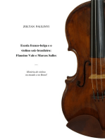 Escola Franco-belga E O Violino Solo Brasileiro
